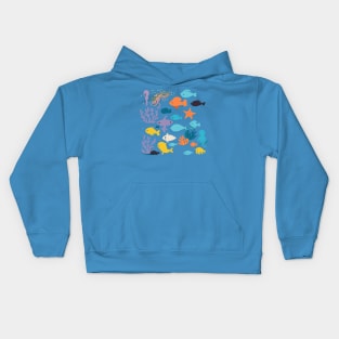 underwater world Kids Hoodie